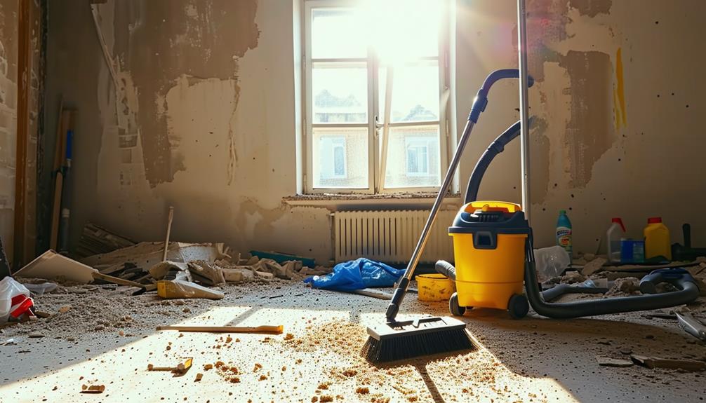 post construction cleaning tips