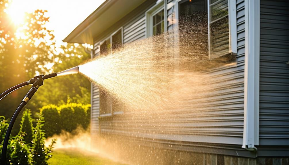 pressure washing time estimate