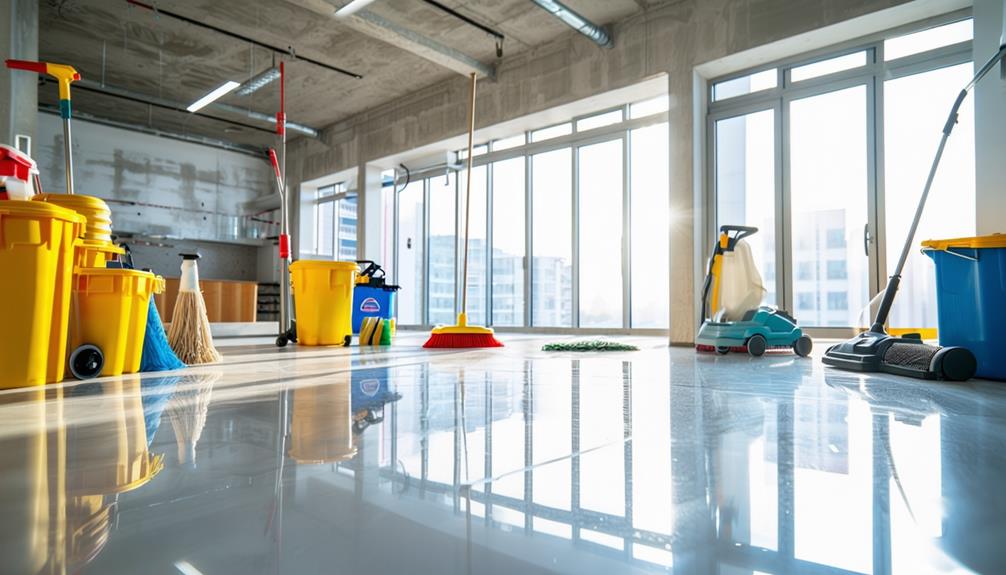 quoting post construction cleaning