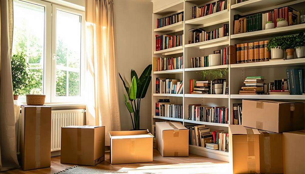 removing shelves during relocation